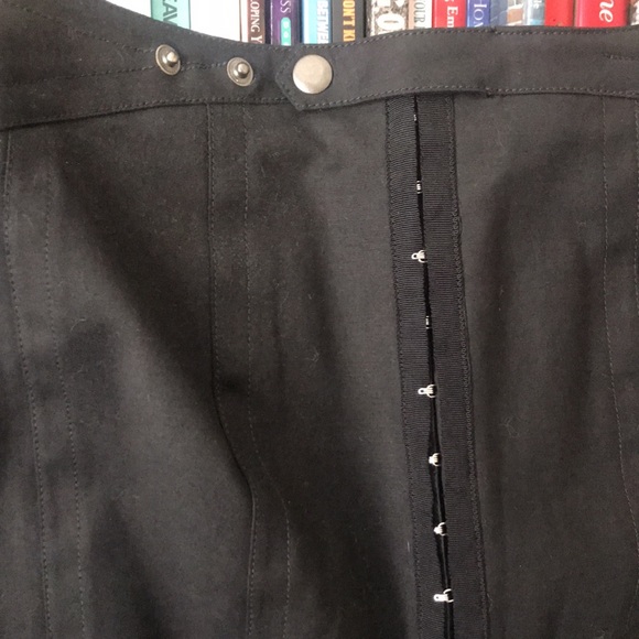 Byron Lars Black Pencil Skirt NWOT - Picture 6 of 7